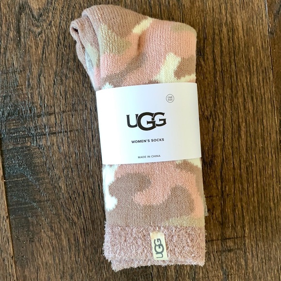 UGG Accessories - Trendy UGG Camouflage Fleece-Lined Socks